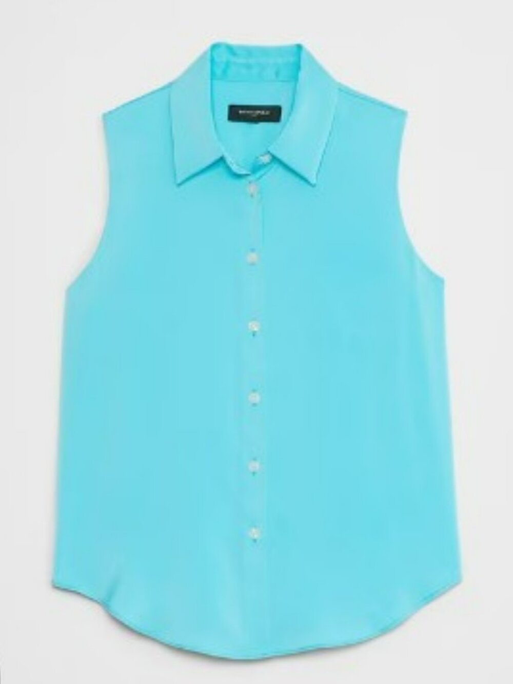 Banana Republic Factory Silky Collared Top S